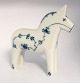 Royal Copenhagen. Porcelain figurine. Dalar horse. Anniversary in connection 
with the opening of the Øresund Bridge. Height 17 cm. In original box.