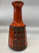 Ceramic Vase, Retro with orange glaze.
Height 19 cm.