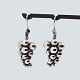 Georg Jensen; Pair of Moonlight Grapes earrings in sterling silver