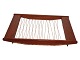 Artiform Denmark
Siam Teak tray with brass and strings
