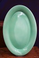 Old oval Ursula faience serving dish / plate from Royal Copenhagen...