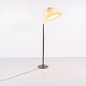 Steh-/Standlampe - Plissierter Schirm - Messing - Le Klint - 1960er Jahre