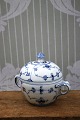 Royal Copenhagen Blue Fluted Plain Sugar Bowl with Lid and Handle.RC1/244. has a small edge chip...