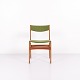 Erik Buch Dining Chair in Teak Upholstered with Green ...