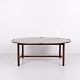 Butler Table / Coffee Table in Mahogany with Brass ...