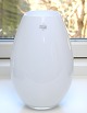 Hvid Cocoon vase 21 cm. Holmegaard
