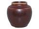 Antik K presents: Bing & Grondahl art potterySmall light redbrown modern vase