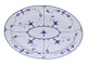 Musselmalet RifletStort stegefad 47 cm. #102