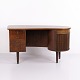 Kai Kristiansen Kidney 54 Skrivebord i Valnød for FM Furniture Feldballe 1950erne