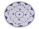 Blue Fluted Full LaceEarly luncheon plate 22.5 cm. from 1840-1850