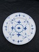 Musselmalet riflet porcelæn. Frokosttallerkener 21,5cm nr. 178