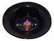 Bjørn Wiinblad ceramicsOval unique bowl with purple ...