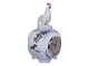 Antik K presents: Royal CopenhagenRare Art Nouveau desk clock with cockerel and bats from 1898-1923