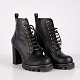 Osted Antik & Design präsentiert: Louis Vuitton Star Trail Stiefeletten aus Schwarzem Kalbsleder mit Monogramm ...