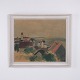 Osted Antik & Design präsentiert: Søren Hjorth-Nielsen Gemälde Vesterø auf Læsø Signiert HN 1955 45 x 52 cm