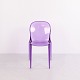 Osted Antik & Design präsentiert: Patrick Jouin Thalya Stuhl aus Violettem Polycarbonat für Kartell 2008