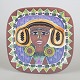 Jane Wålstedt, Large Ceramic Wall Plaque with Female ...