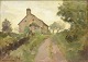 Brita Nordencreutz, oil on canvas, listed Swedish artist.