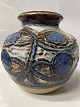 Bornholmsk keramik, Søholm, kugle vase.Højde 17 cm.