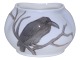 Royal CopenhagenLille Art Nouveau vase med ravn fra ...
