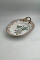 Royal Copenhagen Flora Danica Bladformet Assiet No 3541