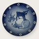 Royal CopenhagenMor og barn platteGed med ...