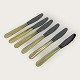KniveKunststof skafterperlemorsfarvet*175kr for 6stk