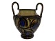 Antik K præsenterer: Kähler keramikVase med to høje hanke fra ca. 1920-1930