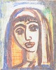 L'Art presents: Hans Larsson, mixed media on paper, listed Swedish visual artist.
