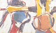 L'Art presents: Abstract composition, oil on paper, signed Dewit.