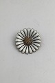 Danam Antik presents: Georg Jensen Gilt Sterling Silver Daisy Anniversary Brooch (1990)