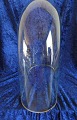 Ovale Glaskuppel oder Glaskugel, geeignet zur Präsentation. H 41 cm