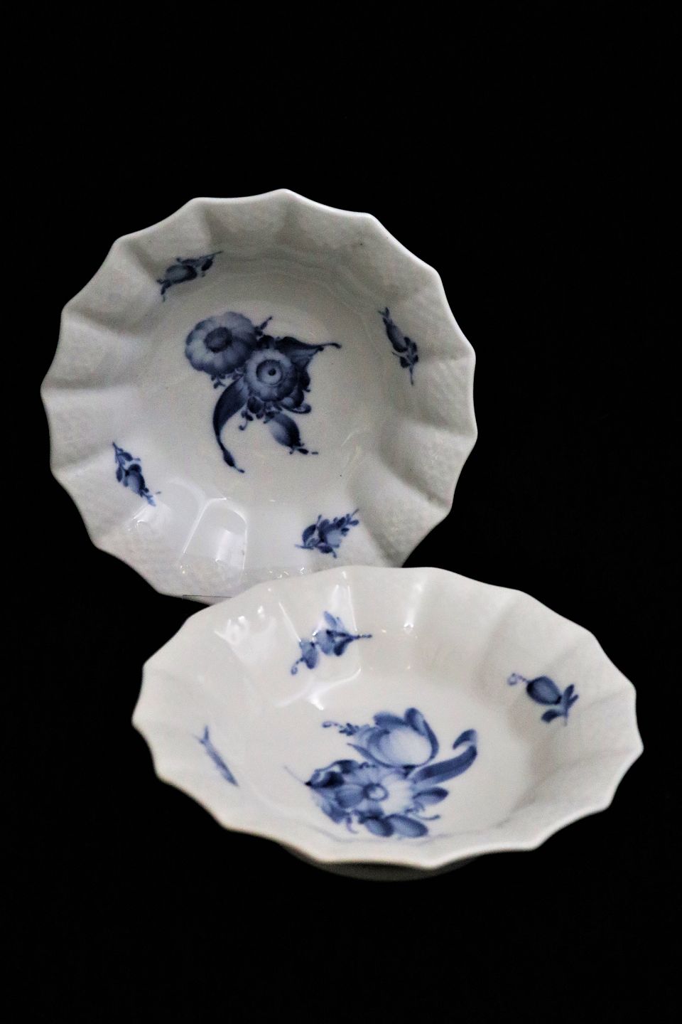 K&Co - Royal Copenhagen Blue Flower Braided / angular bowl. * RC
