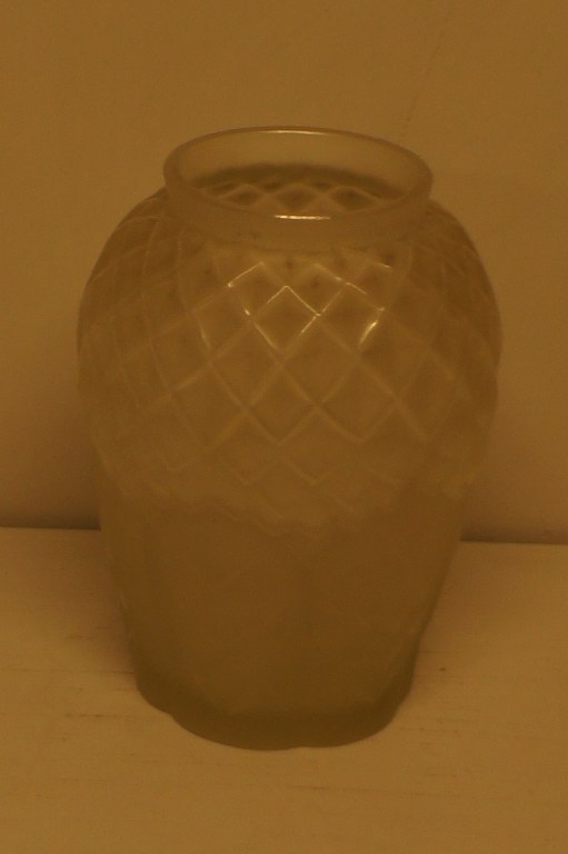 Fransk art deco kunstvase. Usigneret.