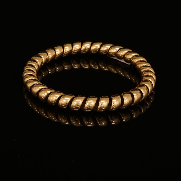 Anton Michelsen: Armring, 14kt Gold. D: 7,7cm. G: 31,2gr