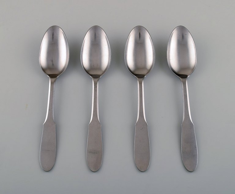 Georg Jensen, GJ Mitra stålbestik. Spiseske. 4 stk på lager.
