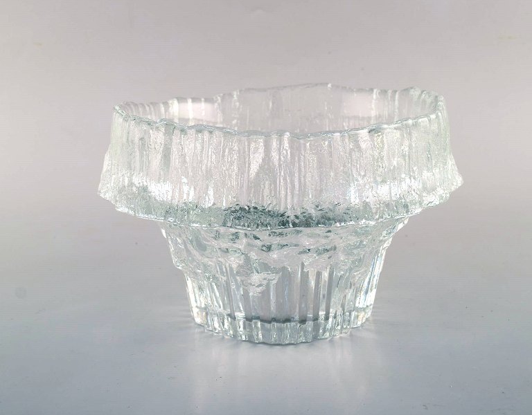 Iittala, Tapio Wirkkala kunstglas vase / skål. 1960/70