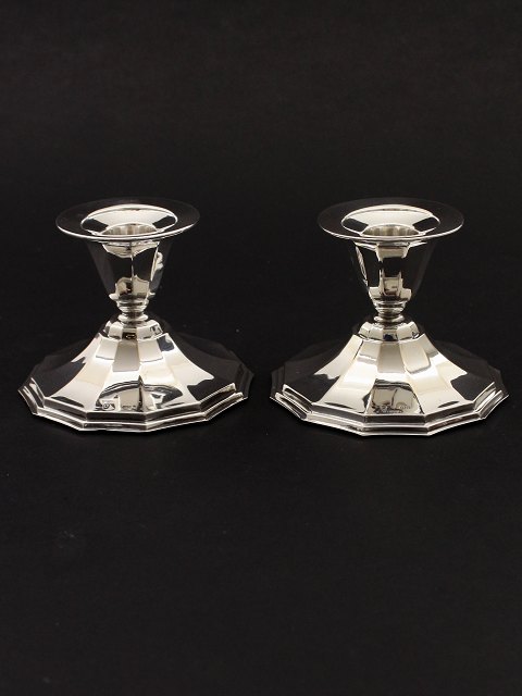 Silver candlesticks