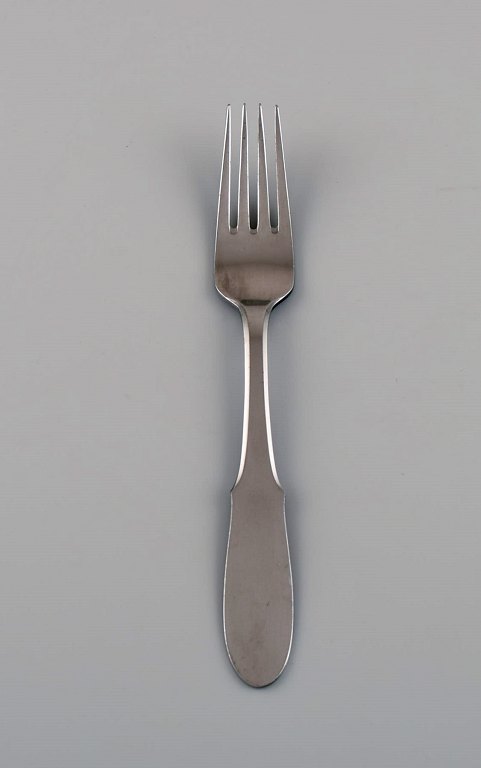 Gundorph Albertus for Georg Jensen. Mitra frokostgaffel i rustfrit stål. 
1970