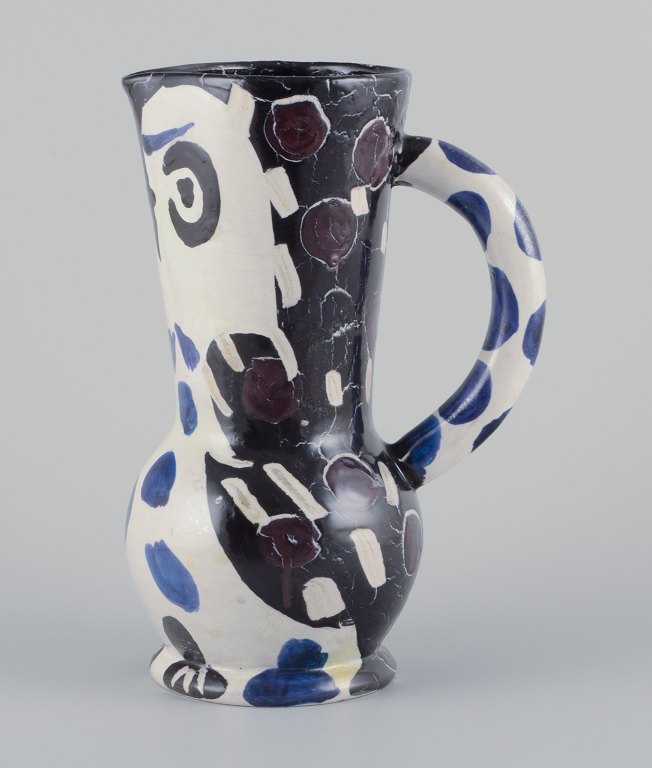 Pablo Picasso
"Cruchon Hibou" jug in glazed earthenware.