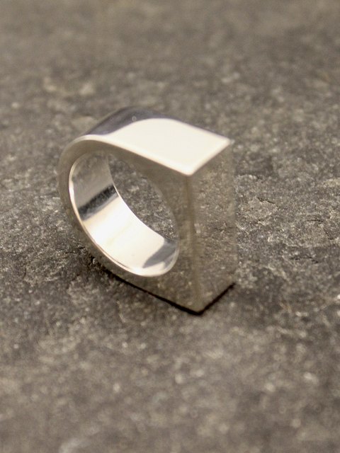 Georg Jensen Sterling silver Aria ring