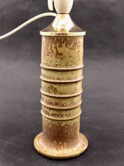 Arne Bang ceramic vase as lamp