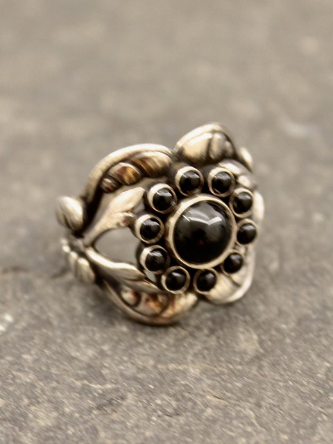 Georg Jensen  ring moonlight blossom #10