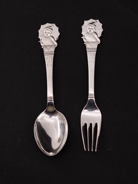 Ole Lukøje sæt barne bestik