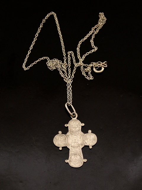 Sterling silver Dagmar cross