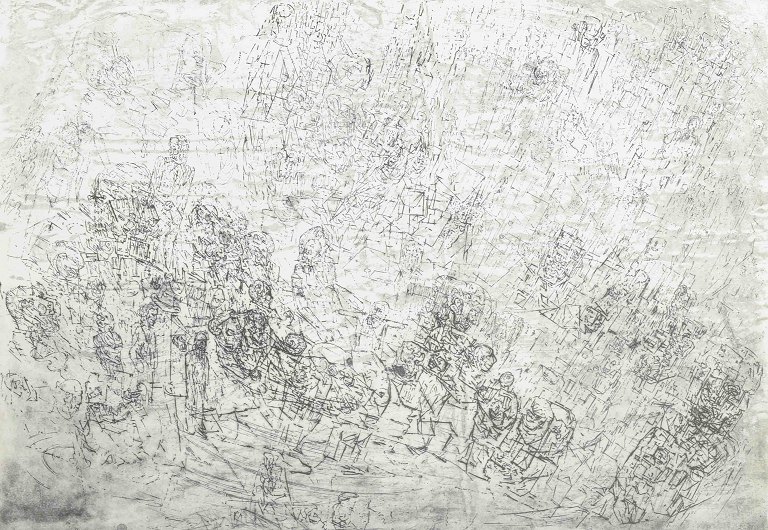 Mogens Nørgård (f. 1945)
Radering, 1988