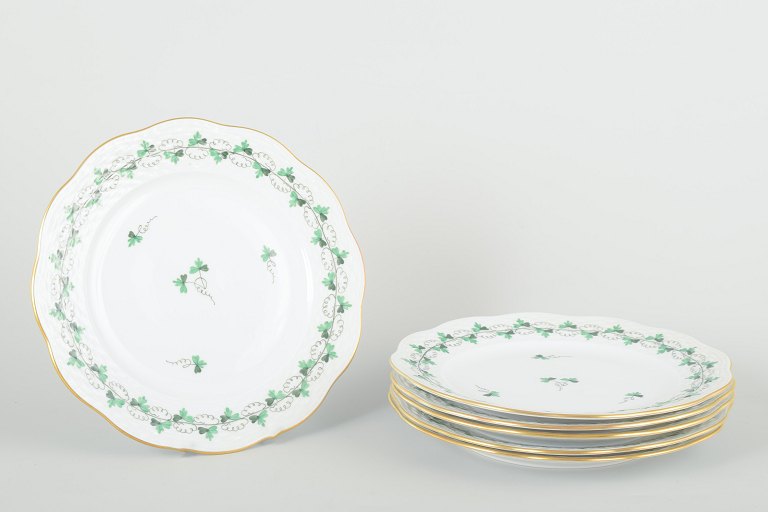 Herend, Ungarn
6 tallerkener, midten af 1900-tallet.