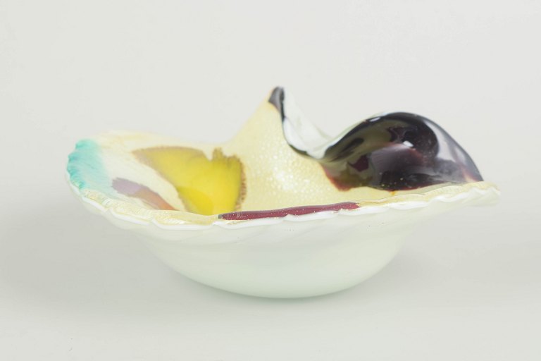 Murano Art Glass bowl, 1960/70s.