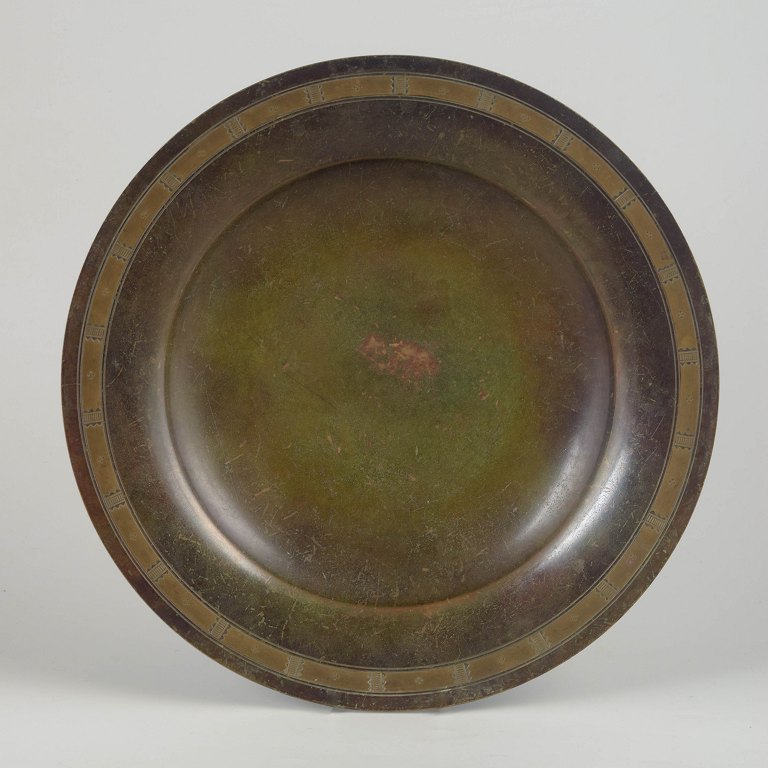 Just AndersenBowl in alloyed bronze (LB 512), c. 1940s.