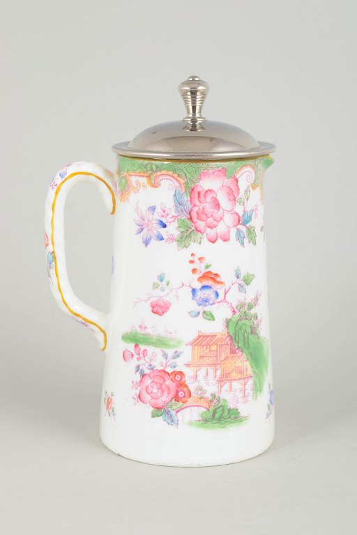 Royal Doulton "Temple", kande med låg.